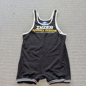 Inzer Advance Designs Kids Black Powerlifting One-Piece